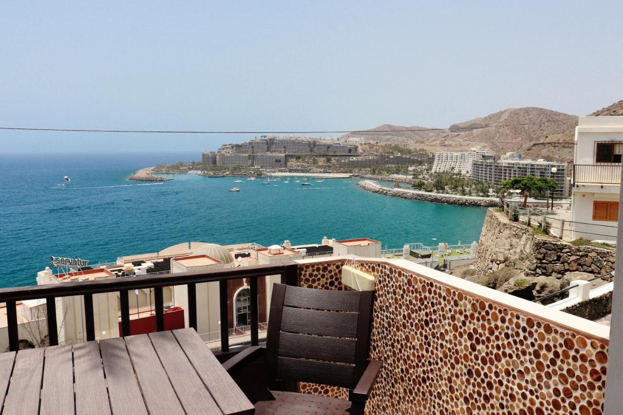 Deluxe Seaview-Sunsets !Transfe-R Inc! Pool,2Aircond,2Tv65",600Mb Dishwasher,,2 Beaches,Anfi-View Apartment Patalavaca Exterior photo